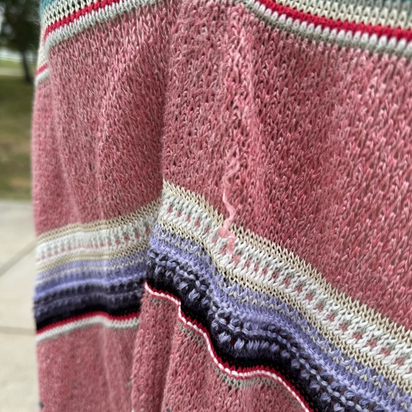 Ralph Lauren serape blanket sweater - Picture 8 of 11